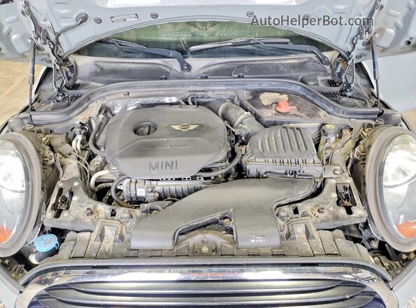 WMWXU1C50G2D10602 2016 MINI COOPER Gray Widok wnętrza z tyłu