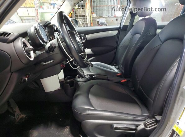 WMWXU1C50G2D10602 2016 MINI COOPER Gray Widok wnętrza z przodu