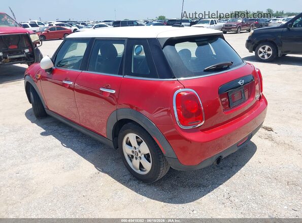 WMWXU1C51G2D11726 2016 MINI HARDTOP Red უკანა მარცხენა