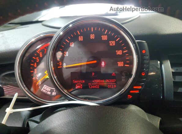 WMWXU1C52G2D11542 2016 MINI COOPER Black Սարքավորումների վահանակի տեսք
