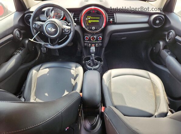 WMWXU1C53G2E16798 2016 MINI COOPER Red წინა პანელის ხედი