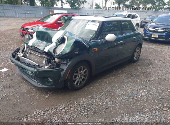 WMWXU1C54G2D09467 2016 MINI HARDTOP Green Front left