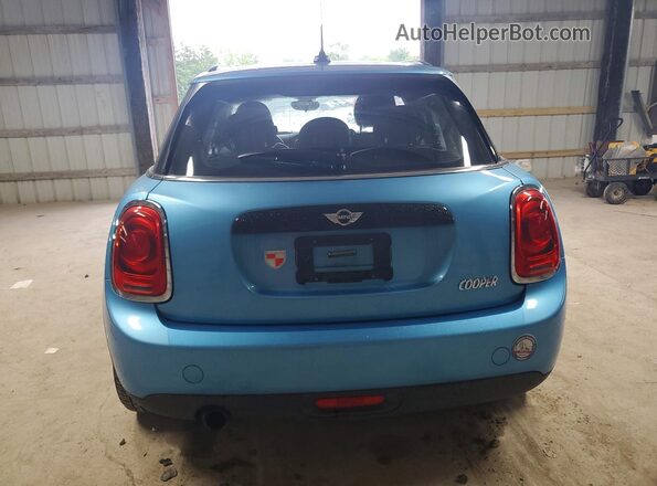 WMWXU1C54G2D13065 2016 MINI COOPER Blue Հետևի տեսք