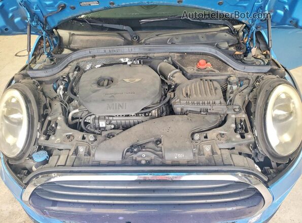 WMWXU1C54G2D13065 2016 MINI COOPER Blue Սալոնի հետևի տեսք