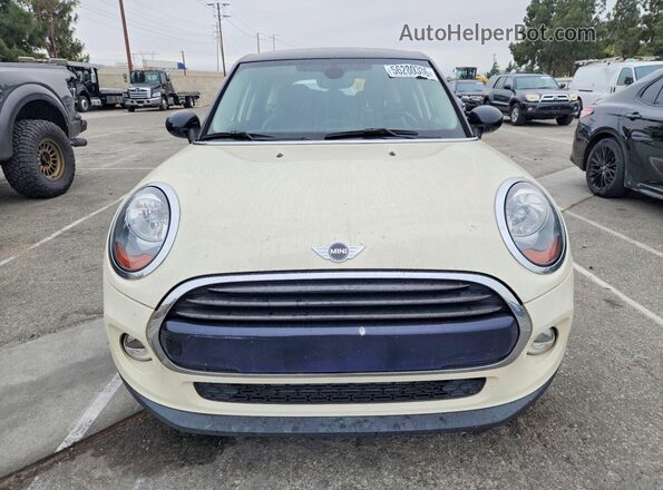WMWXU1C56H2E17896 2017 MINI COOPER Cream Front view