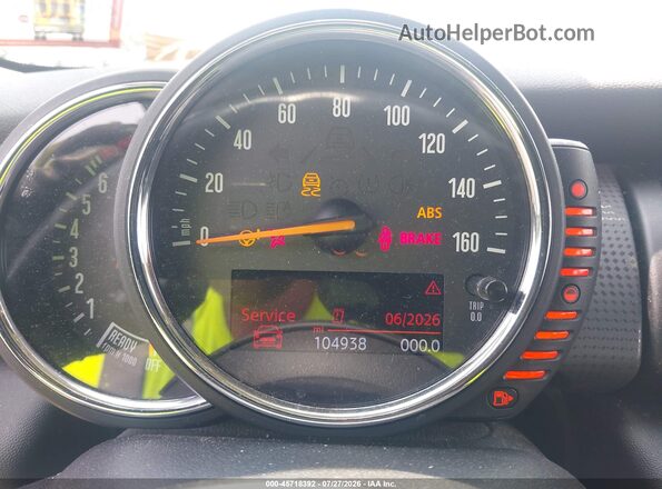 WMWXU1C57H2E18412 2017 MINI HARDTOP Black Vista de los asientos traseros