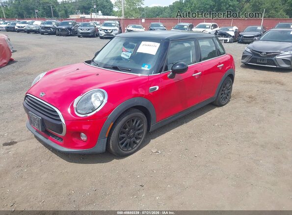 WMWXU1C59K2J01851 2019 MINI HARDTOP Red Առջևի ձախ երեք քառորդ տեսարան