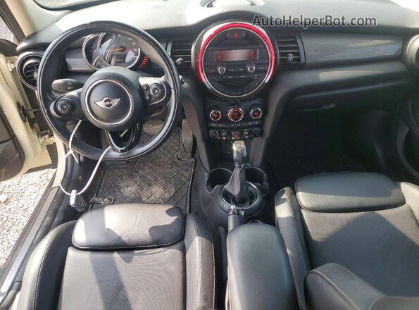 WMWXU1C5XG2D12096 2016 MINI COOPER Cream Dashboard view
