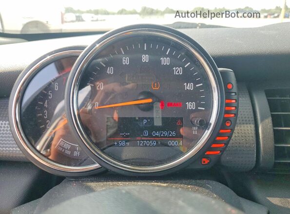 WMWXU1C5XG2D12096 2016 MINI COOPER Cream Instrument cluster view
