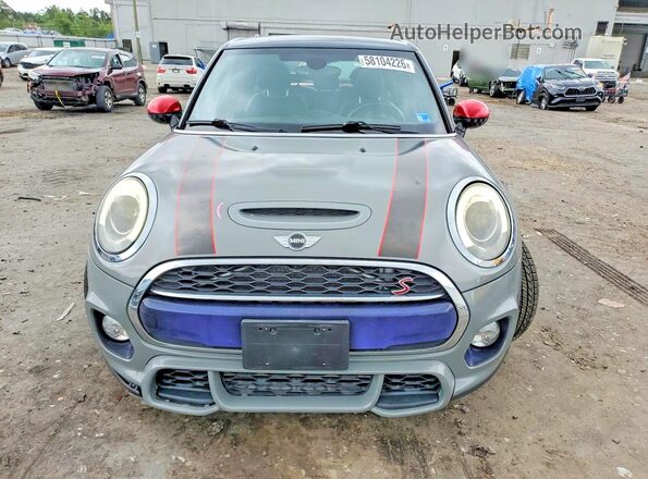 WMWXU3C36H2F49129 2017 MINI COOPER Gray Front view