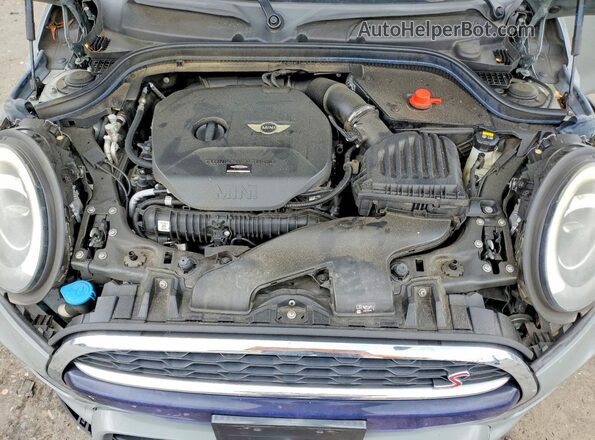 WMWXU3C36H2F49129 2017 MINI COOPER Gray Rear interior view