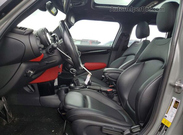 WMWXU3C36H2F49129 2017 MINI COOPER Gray Front interior view