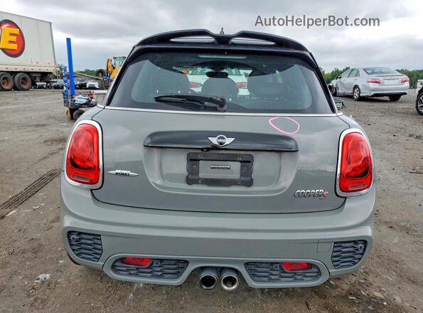 WMWXU3C36H2F49129 2017 MINI COOPER Gray Rear view