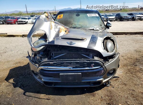 WMWXU3C3XH2D33347 2017 MINI COOPER Silver წინა ხედი