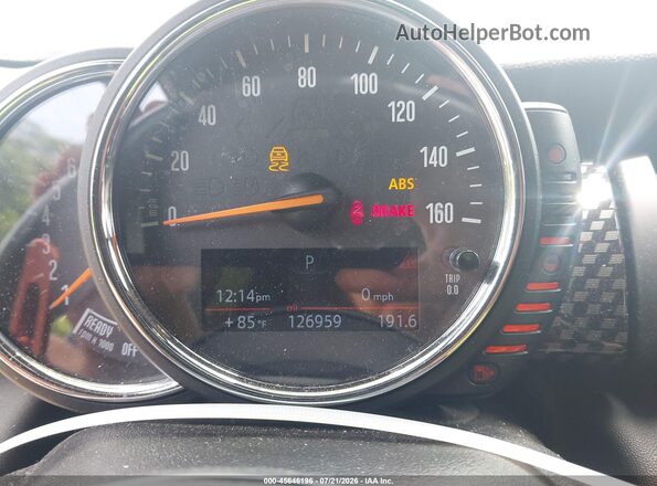 WMWXU3C55G2D30825 2016 MINI HARDTOP Gray უკანა სავარძლების ხედი