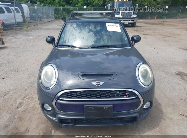 WMWXU3C55G2D30825 2016 MINI HARDTOP Gray უკანა სალონის ხედი