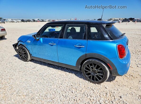 WMWXU3C55H2D32642 2017 MINI COOPER Blue Задня ліва чверть