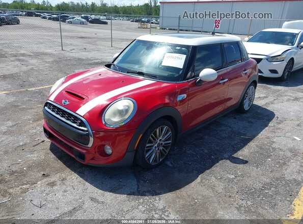 WMWXU3C5XG2D27631 2016 MINI HARDTOP Red წინა მარცხენა ხედი სამი მეოთხედიდან