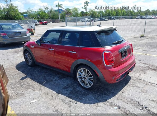 WMWXU3C5XG2D27631 2016 MINI HARDTOP Red უკანა მარცხენა