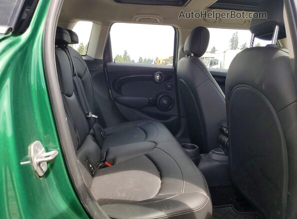 WMWXU7C01M2N62293 2021 MINI COOPER Green Вид задньої частини салону