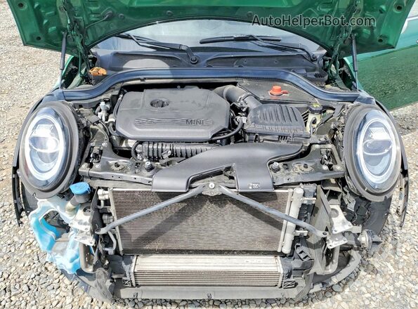 WMWXU7C01M2N62293 2021 MINI COOPER Green Вид підкапотного простору