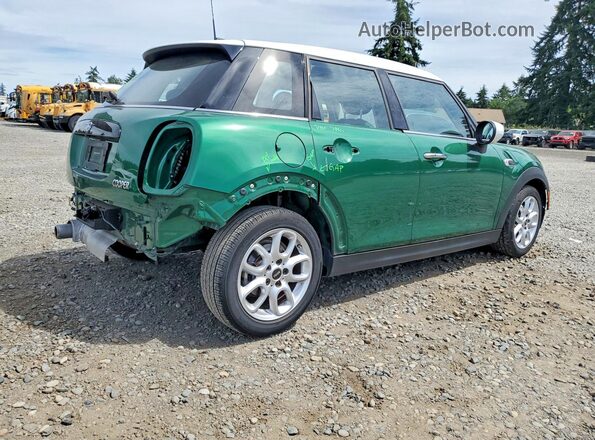 WMWXU7C01M2N62293 2021 MINI COOPER Green Задня права чверть