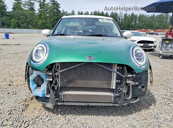 WMWXU7C01M2N62293 2021 MINI COOPER Green Вид спереду