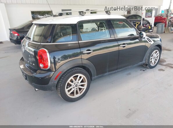 WMWZB3C51GWR47210 2016 MINI COUNTRYMAN Black Trasero derecho