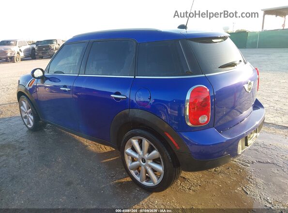 WMWZB3C52GWR47894 2016 MINI COUNTRYMAN Blue უკანა მარცხენა