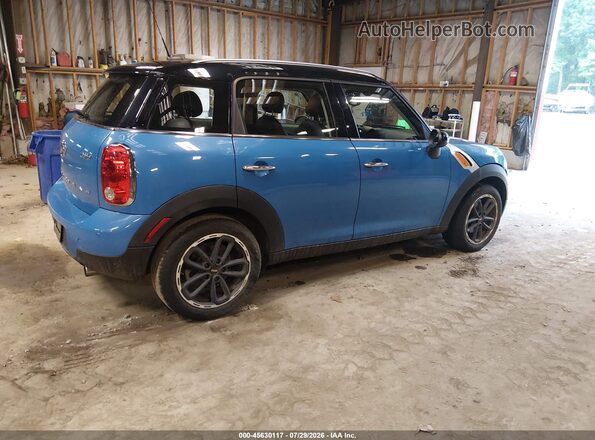 WMWZB3C54GWR49324 2016 MINI COUNTRYMAN Blue უკანა მარჯვენა