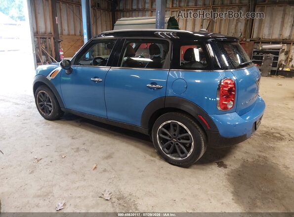 WMWZB3C54GWR49324 2016 MINI COUNTRYMAN Blue უკანა მარცხენა