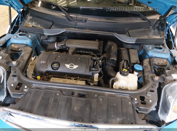 WMWZB3C54GWR49324 2016 MINI COUNTRYMAN Blue უკანა ხედი