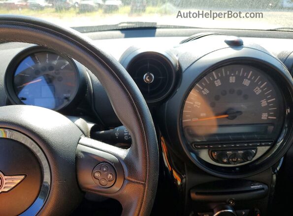 WMWZB3C59GWR47973 2016 MINI COOPER White Instrument cluster view