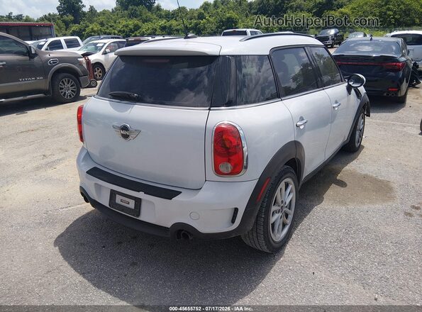 WMWZC3C51GWT09746 2016 MINI COUNTRYMAN White Задня права чверть