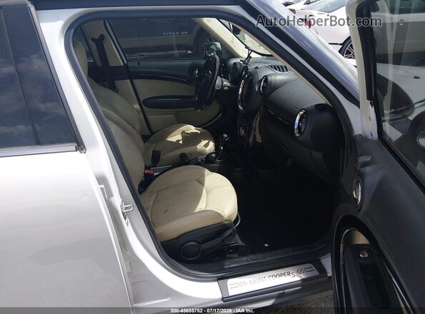 WMWZC3C51GWT09746 2016 MINI COUNTRYMAN White Вид салону спереду