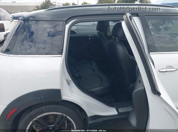 WMWZC3C52GWT07892 2016 MINI COUNTRYMAN White Widok naklejki z numerem VIN