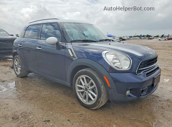 WMWZC3C52GWT10419 2016 MINI COOPER Blue Delantero derecho