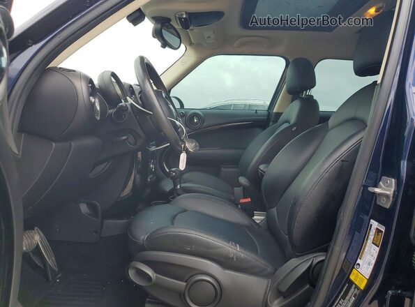 WMWZC3C52GWT10419 2016 MINI COOPER Blue Vista interior delantera