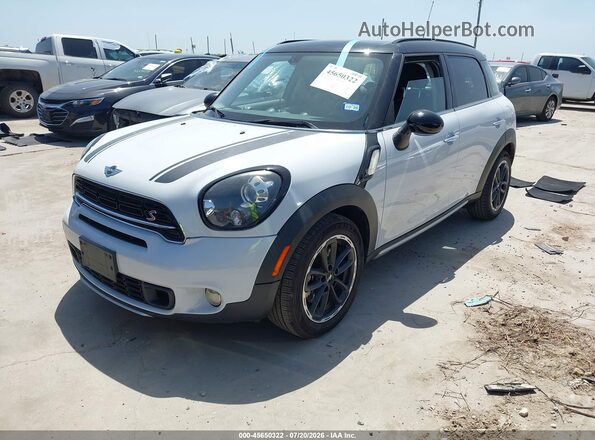 WMWZC3C53GWT08744 2016 MINI COUNTRYMAN Белый Передняя левая четверть