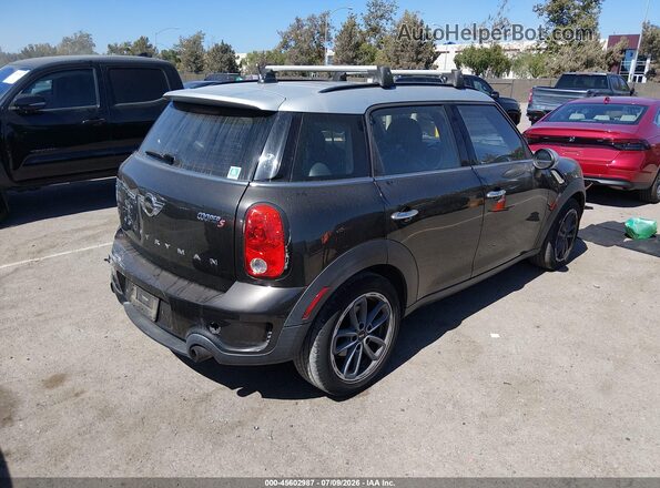 WMWZC3C55GWT10978 2016 MINI COUNTRYMAN Черный Задняя правая четверть