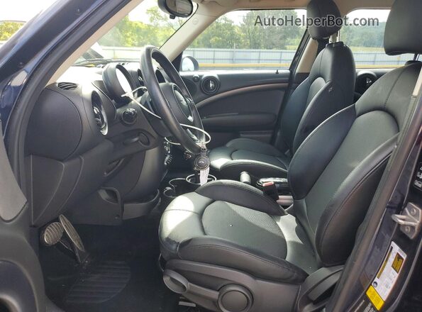 WMWZC5C53GWU02733 2016 MINI COOPER Blue წინა სალონის ხედი