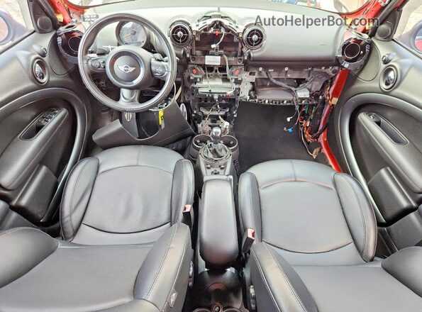 WMWZC5C53GWU03381 2016 MINI COOPER Red Առջևի վահանակի տեսք