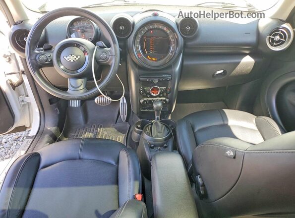 WMWZC5C54GWU03650 2016 MINI COOPER White Вид панелі приладів
