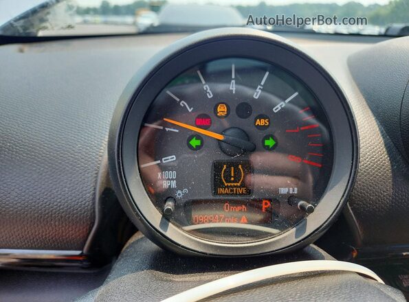 WMWZC5C57GWP49658 2016 MINI COOPER Silver Instrument cluster view