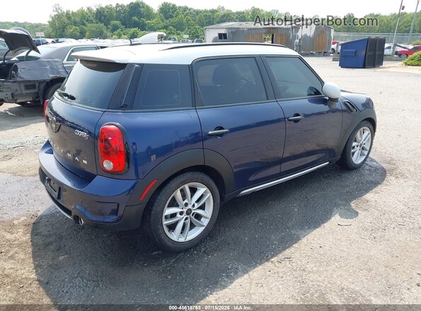 WMWZC5C57GWU21575 2016 MINI COUNTRYMAN Navy Tył prawy