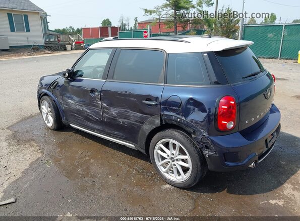 WMWZC5C57GWU21575 2016 MINI COUNTRYMAN Navy Tył lewy