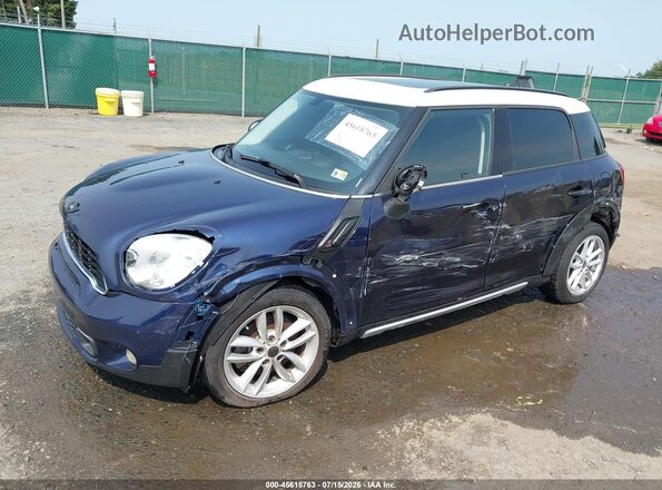 WMWZC5C57GWU21575 2016 MINI COUNTRYMAN Navy Przód lewy