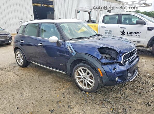 WMWZC5C5XGWU03989 2016 MINI COOPER Blue Front right
