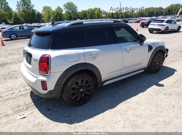 WMZ23BR08M3N19218 2021 MINI COUNTRYMAN Серебряный Задняя правая четверть