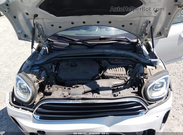 WMZ23BR08M3N19218 2021 MINI COUNTRYMAN Серебряный Вид сзади